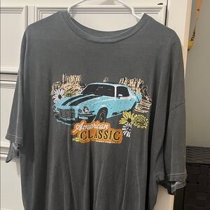 Hybrid Apparel Charcoal American Classic Tee